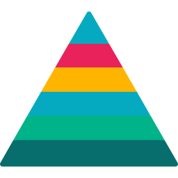 pyramidengrafik icon