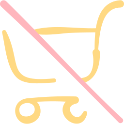 Do not shopping icon