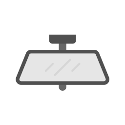 specchietto retrovisore icona