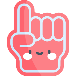 Foam hand icon