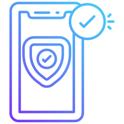 mobile sicherheit icon