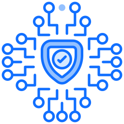 bezpieczeństwo cybernetyczne ikona