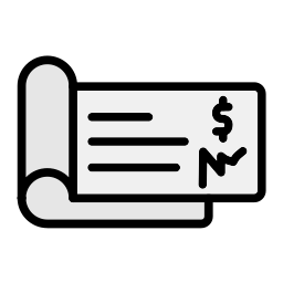 Cheque icon