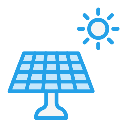 Solar panel icon