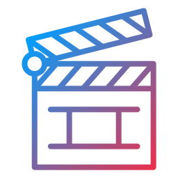 Clapperboard icon