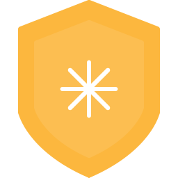 Secure shield icon