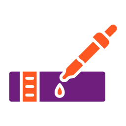 Microscope slide icon