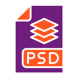 arquivo psd Ícone