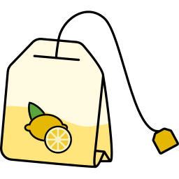 Чай с лимоном иконка
