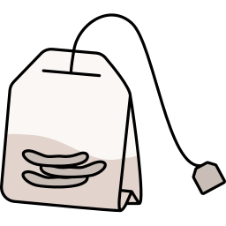 Tea bag icon