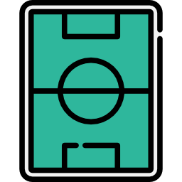 Football field icon