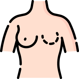 Mastectomy icon