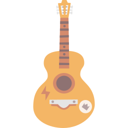 Classic guitar icon