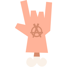 segno della mano icona
