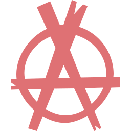 simbolo di anarchia icona