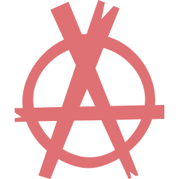 símbolo de anarquia Ícone