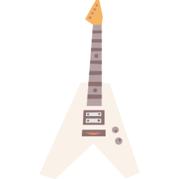 guitarra elétrica Ícone