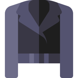 chaqueta de cuero icono