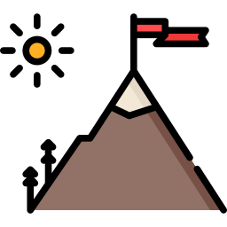 montaña icono