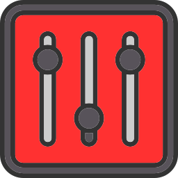Equalizer controller icon
