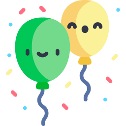 des ballons Icône