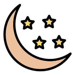 media luna icono