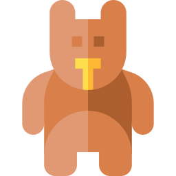 Teddy bear icon