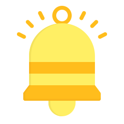 Notification bell icon