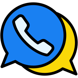 messaggio telefonico icona