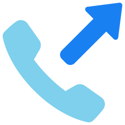 Outgoing Call icon