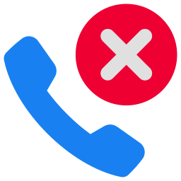 Missed call icon