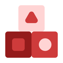 Square blocks icon