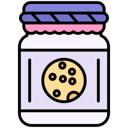 tarro de galletas icono