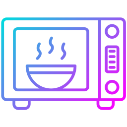 Microwave oven icon