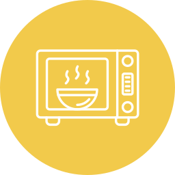 Microwave oven icon