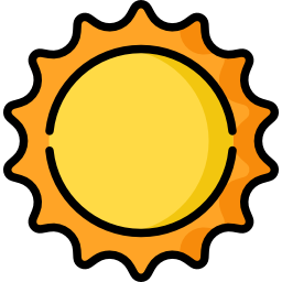 soleil Icône