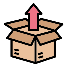 unboxing icon