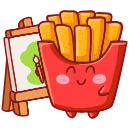 French fries icon