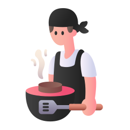 cuisinier Icône