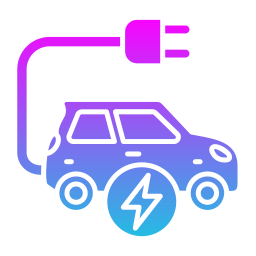 elektrische auto icoon