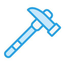 Pick hammer icon