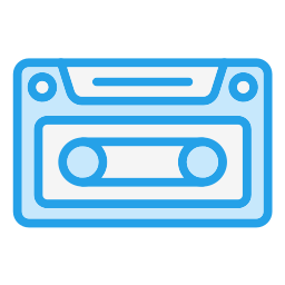 Cassette tape  icon