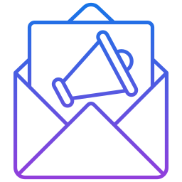 Email marketing icon