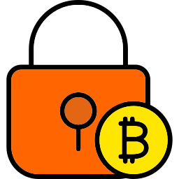 bitcoin-codering icoon