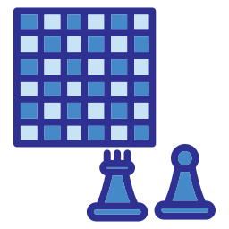 tablero de ajedrez icono
