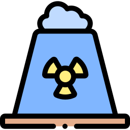 centrale nucleare icona