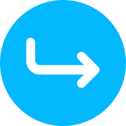 Right down icon