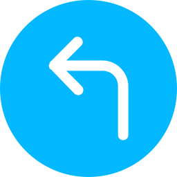 Up left arrow icon