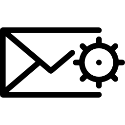 configurações de correio Ícone