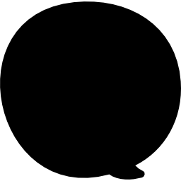 globo de discurso icono